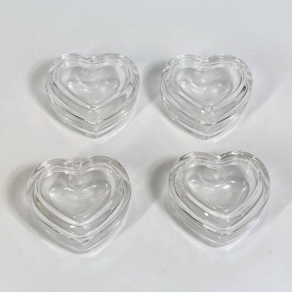 AUTHENTIC UNUSED kamine Heart-shaped accessory case Four-piece set Accessory